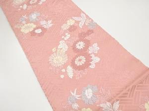 花丸模様織り出し袋帯